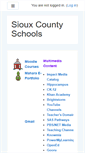 Mobile Screenshot of learn.siouxcountyschools.org